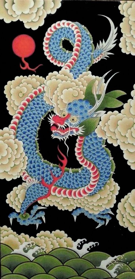 dragon phone wallpapers colorful background Dragon Computer Wallpaper, Korean Dragon, Tibetan Dragon, Dragon Chino, Eastern Dragon, Dragon Wallpaper, Korean Painting, Japanese Dragon Tattoos, Asian Dragon