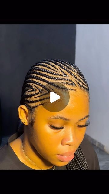 BRAIDING  SPECIALIST💆🏽‍♀️ NIGERIA🇳🇬📍PORT HARCOURT on Instagram: "#Freestyle ❤️ straight back" Straight Back Hairstyles 2024, Small Lines Hairstyle, Straight Back Hairstyles, Back Braids, Straight Back Braids, Straight Back, Port Harcourt, Braided Hairstyles Easy, Hairstyles Easy