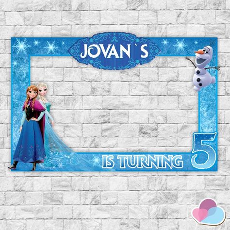 Frozen Birthday, Frozen photo booth frame, Frozen party, Disney Frozen in 2022 | Frozen photo booth, Photo booth frame, Frozen birthday Frozen Photo Booth, Superhero Party Decorations, Party Photo Frame, Winter Wonderland Invitations, Cute Frozen, Frozen Photos, Elsa Birthday Party, Frozen Party Decorations, Frozen Frozen