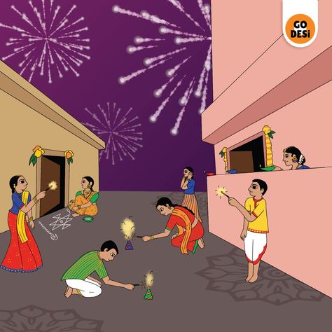 Here are 7 memories from the Diwali of our childhood! Cheriyal Art, Diwali Gift Box, Self Help Group, Stars In The Night Sky, Million Stars, Sugar Love, Traditional Recipes, Diwali Gifts, 90s Kids