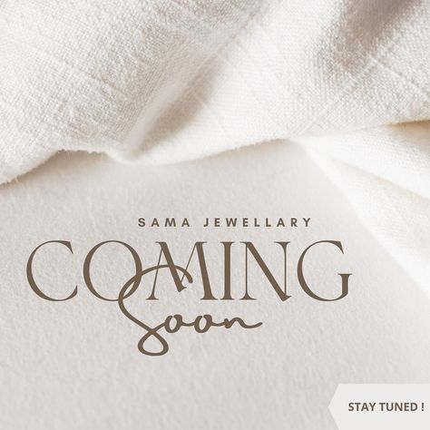 Here we are as SAMA jewellery to serve you and provide you high quality jewellery 🙌💍 Stay tuned we are coming soon ✨ For more queries 📞+92 3137573700 . . . . . #jewellery #jewellerydesign #jewellerylove #trendingjewellery #elegentjewellery #everydayjewels #beautifuljewellery #instagram [jewellery, jewellery designs, new collection, trending] Jewellery Business Name Ideas, Coming Soon Jewelry, Small Business Instagram, Business Graphics, Jewellery Showroom, Business Instagram, We Are Coming, Luxury Jewelry Brands, Earrings Aesthetic