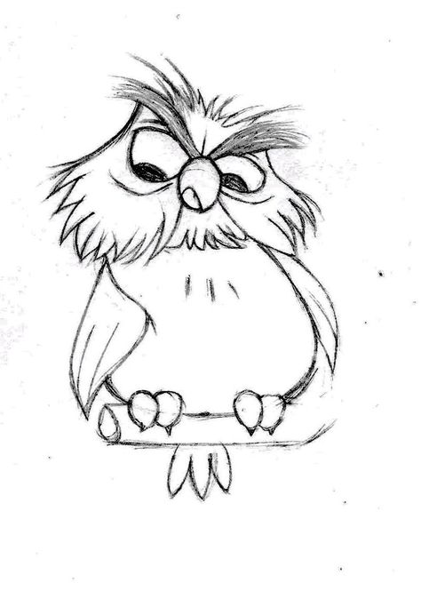 archimedes, sword in the stone :) Beautiful Pencil Drawings, Disney Art Drawings, Owls Drawing, Disney Sketches, Hur Man Målar, Diy Tattoo, Dessin Adorable, Inception, Disney Drawings