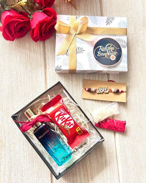 Rakhi hamper 2024✨ Here is a carefully curated pocket friendly hamper for your brother 🧿 Same can be customised for sisters 😊 Customisation is possible Dm for further details 📥 [ Handmade gifts, rakhi hamper, gift for bhai , gifts under 500 rs, rakhi 2024, mini hamper ] #hamper #rakhi2024 #festive #rakhiedit #minihamper #rakhihamper #giftforbhai #bhai #bhaiya #family #mithai #sweets #foodie #maggie #pune #bangalore #student #indian #love #mulgi #bestie #bff Indian Love, Rakhi 2024, Hamper Gift, Raksha Bandhan, Pune, Bangalore, Handmade Gifts, Gifts, Quick Saves