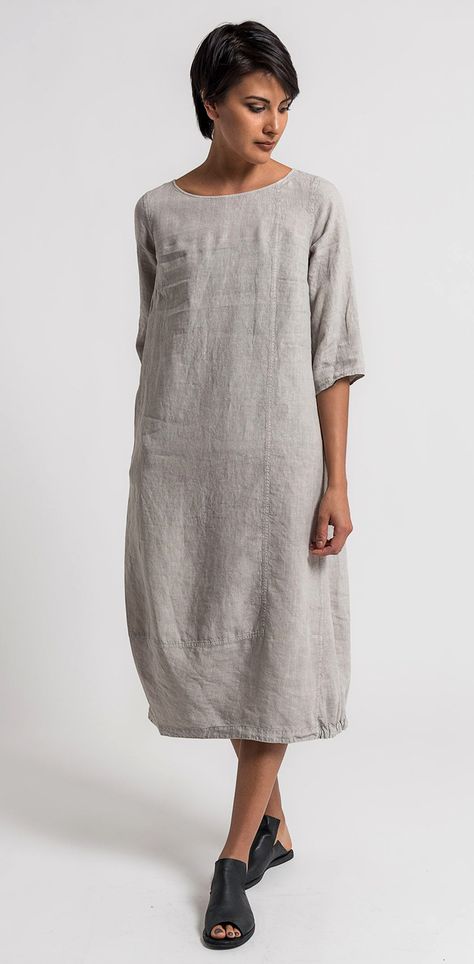 Oska Linen Tuyet Dress in Natural | Santa Fe Dry Goods & Workshop Oska Clothing, Daily Fashion Outfits, Sukienki Maksi, Santa Fe Dry Goods, Boho Styl, Dry Goods, Daily Style, Linen Dresses, Linen Clothes