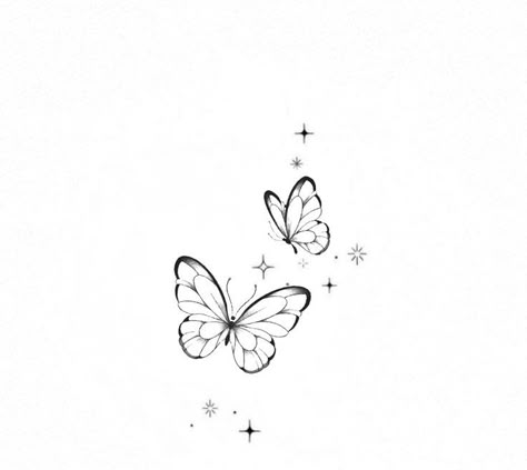 Minimalists Tattoos, Three Butterflies Tattoo, Ankle Tattoo Ideas, Tattoo Stencil Designs, Butterfly Tattoos On Arm, Blade Tattoo, Henna Inspired Tattoos, Ear Tattoo Ideas, Small Butterfly Tattoo