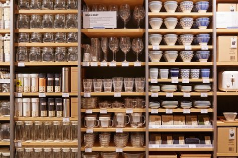 Muji One Store You Aren’t Shopping at but Should Be — Shopping Muji Store, Store Shelves Design, Retail Store Interior Design, Kitchenware Shop, Apartment Cleaning, Aesthetic Stores, Tool Store, Kitchenware Store, Cheap Kitchen