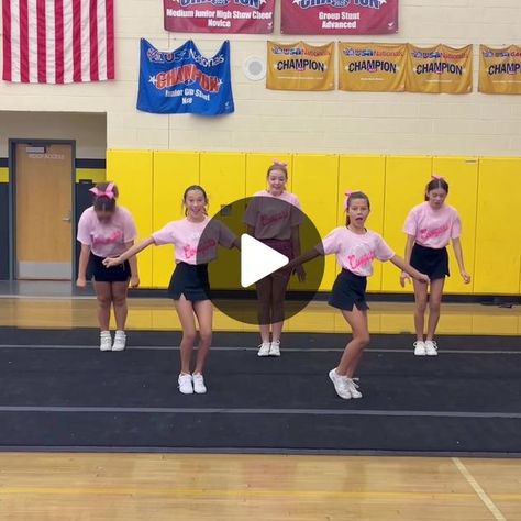 TikTok · CLMS Cheer Cheer Transition Moves, Cheerleading Videos, Youth Cheer, Cheer Routines, Cheer Competition, Competitive Cheer, Junior High, The Dance, Drills