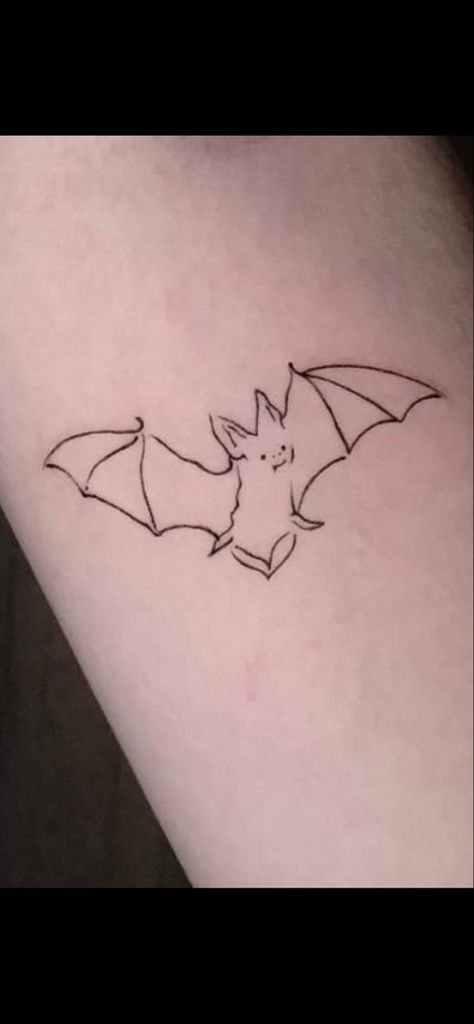 Line Tattoo, Line Tattoos, I Tattoo, Geometric Tattoo, Bat, Tattoos