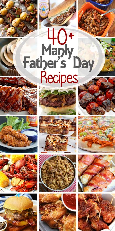 Fathers Day Menu Ideas, Fathers Day Dinner Ideas, Fathers Day Lunch, Fathers Day Brunch, Dinner Menu, Kitchen Recipes, Grilling Recipes, Brunch Recipes, Lunch Recipes