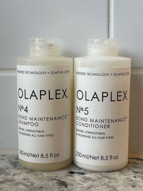 Expensive Hair Products, Aesthetic Shampoo And Conditioner, Olaplex Aesthetic, Olaplex Shampoo And Conditioner, Shampoo Aesthetic, Self Care Shower, Hair Care Aesthetic, Expensive Shampoo, Sephora Shopping