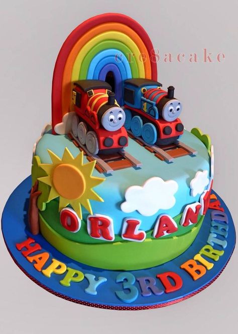 25+ Pretty Picture of Thomas And Friends Birthday Cake Thomas And Friends Birthday Cake Thomas The Tank Engine James Birthday Cake Pinterest  #CakeForBirthday Fondant Sun, Birthday Cake Friends, Thomas And Friends Birthday, Thomas And Friends Cake, Thomas Birthday Cakes, Thomas Cake, Birthday Cake Pinterest, Thomas The Train Birthday, Thomas Train Cake