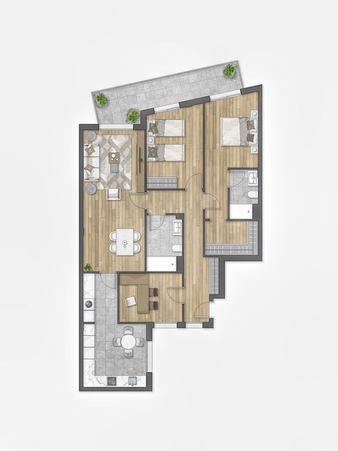 ➡️ Floor Plan Rendering, Redraw Floorplan For Architecture Floor Plan Rendering Photoshop, Architecture Floor Plan, Floor Plan Rendering, Plan Rendering, Rendered Floor Plan, Architect Student, Photoshop Rendering, Interior Rendering, Architecture Student