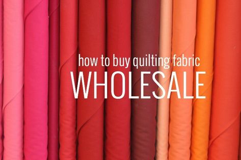 How to Buy Quilting Fabric Wholesale Quilt Business, Quilt Diy, Quilting Business, Fabric Wholesale, Wholesale Crafts, Diy Jewelry Projects, Scrapbook Room, Wire Jewelry Tutorial, Quilt Stores