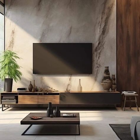 Tv Unit Design ideas ✨️ #tvunitdesigns #tvunit #tvunitdesign #Interiors #newdesign #homedesignsdworld #tvunit #explorepost #explorepage #explore #fypシ゚viralシ2024fyp #tricepsworkout #cookinghacks #kitchenhack #eveningsnacks #khushikapoor Tv Unit Design Modern Minimalist, Best Tv Stands Living Rooms, Tv Unit Design Modern For Bedroom, Modern Tv Unit Design Living Rooms, Tv Panel Design Modern, Minimalist Tv Wall, Minimalist Tv Unit, Interior Design Living Room Minimalist, टीवी यूनिट डिजाइन