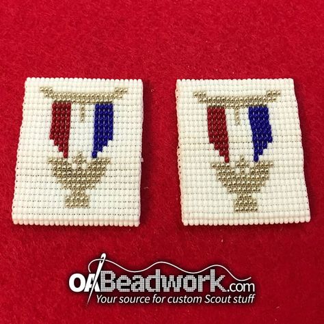 OABeadwork.com | Your source for custom Scout stuff Boy Scouts Eagle, Order Of The Arrow, Eagle Scout Ceremony, Eagle Project, Beads Patterns, Scout Leader, Scout Ideas, Cub Scout, Eagle Scout