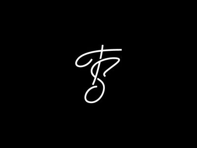 TS Monogram by Ashley Jankowski for Braizen in The Type Set Company T And S Tattoo, Tushar Name Logo, S And T Logo, Ts Logo Design Letter, S T Logo, Fs Logo, St Logo, Letter Tattoo, Personal Logo Design