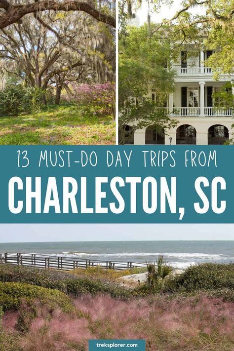 Discover the ultimate day trips from Charleston, SC, by exploring the natural wonders of Huntington Beach State Park, the historic streets of Beaufort, and the sunny shores of Folly Beach. Experience the best of South Carolina's outdoor adventures, history, and beach life. Day Trips From Charleston Sc, Foley Beach South Carolina, Savannah Georgia Travel, Folly Beach South Carolina, Charleston Travel Guide, Folly Beach Sc, South Carolina Vacation, Edisto Island, Usa Destinations