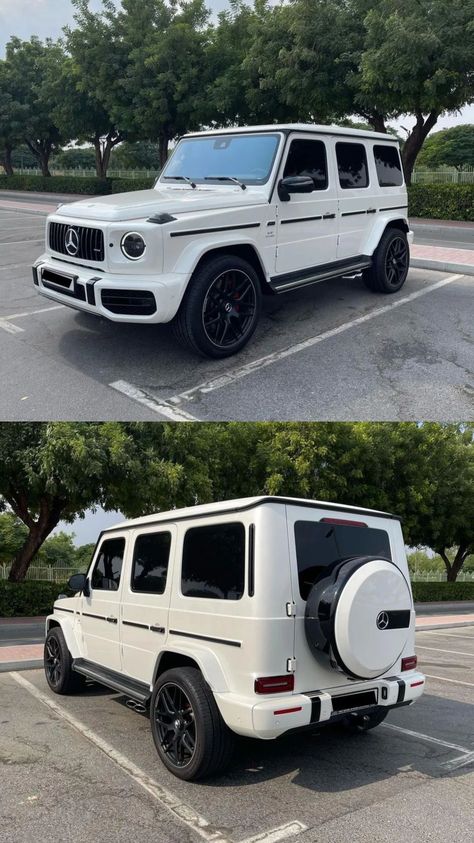 Mercedes G Wagon White, White G Wagon, Mercedes G63 Amg, Mercedes G63, Car Jokes, Dream Cars Mercedes, Mercedes G Wagon, G63 Amg, High End Cars