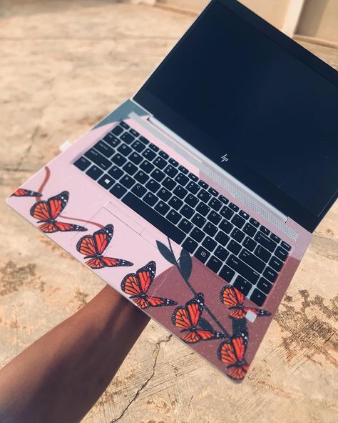 Custom Laptop Skin, Texture Graphic Design, Basketball Wallpaper, Laptop Case, Laptop Skin, Laptop Stickers, Butterflies, Basketball, Laptop