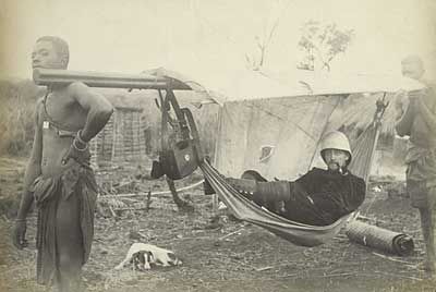 Traveling in a hammock, Belgian Congo || Slide Show Congo Free State, Bob Marley Legend, King Leopold, Belgian Congo, Jah Rastafari, Robert Nesta, Nesta Marley, The Wailers, Best Documentaries