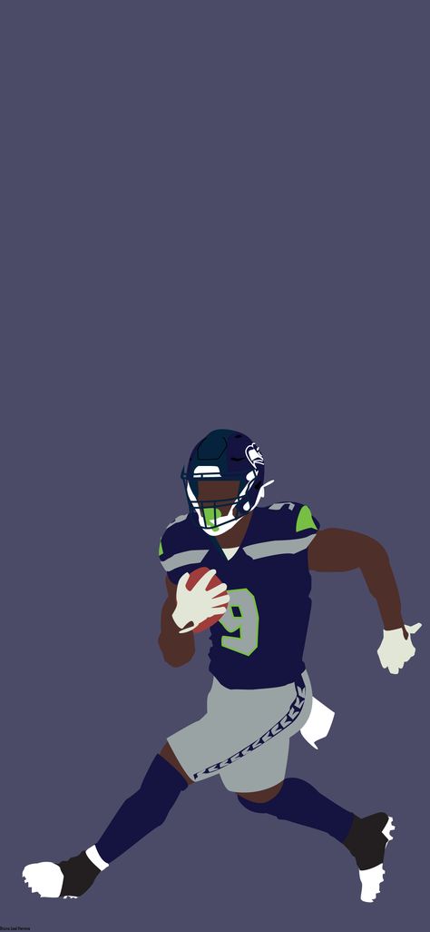 An illustrated wallpaper of the NFL's Seattle Seahawks Pro Bowl Runningback Kenneth Walker III Seahawks Wallpaper, Ken Walker, Illustrated Wallpaper, Kenneth Walker, Walker Wallpaper, Nfl Seahawks, Seattle Seahawks Football, Nfl Photos, Seahawks Football