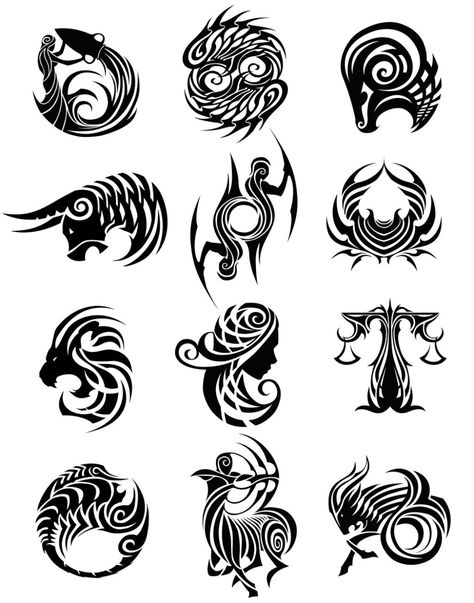 Tattoos Zodiac Signs, Tattoos Zodiac, Stammestattoo Designs, Scorpio Zodiac Tattoos, Japanese Tattoos For Men, Explore Tattoo, Japan Tattoo Design, Leo Tattoos, Tattoo Inspiration Men