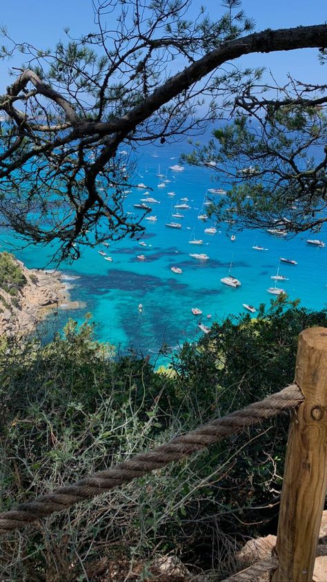 vista del camino romano, from one of the balearic islands of spain: formentera. a magical and tropical island, though located in europe Formentera Spain, Spanish Projects, Ibiza Formentera, Ibiza Travel, Summer Island, Places In Spain, Spain Vacation, South Of Spain, Europe Summer