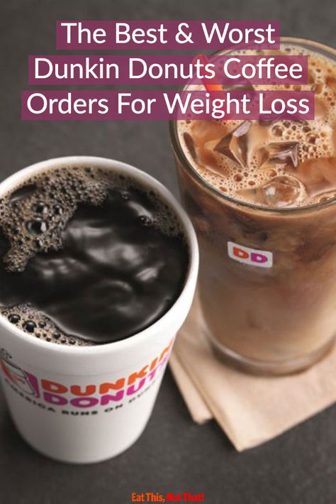 Macro Friendly Dunkin Donuts Coffee, Dunkin Healthy Iced Coffee, Healthy Dunkin Drinks, Hot Dunkin Donuts Drinks, Dunkin Low Calorie Coffee, Dunkin Donuts Iced Coffee Order Healthy, Dunkin Hot Coffee Order, Cold Brew Dunkin Order, Healthy Dunkin Donuts Iced Coffee