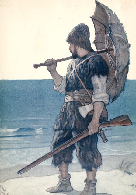 Franklin Booth, N C Wyeth, Nc Wyeth, Robinson Crusoe, Frank Frazetta, Boat Building, New Testament, Painting Illustration, Colorful Pictures