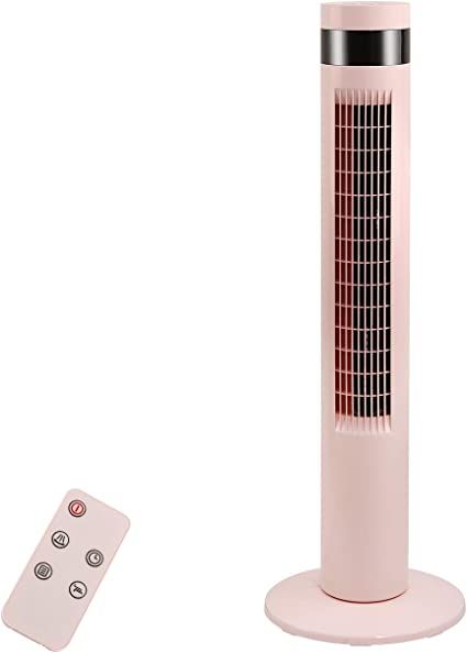 Amazon.com: R.W.FLAME Tower Fan with Remote Control, Standing Fan for Office, Oscillating Fan for Home with Children/Pets/Elders,Time Settings,LCD Display,45W,Oscillation, 36" Pink : Home & Kitchen Standing Fans, Floor Fans, Bladeless Fan, Tower Fan, Electric Fan, Floor Fan, Dorm Room Decor, Light Display, Space Savers