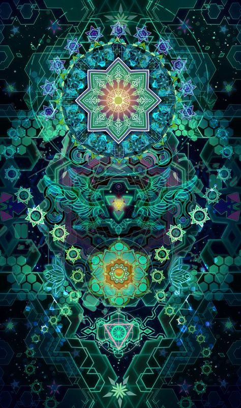 Dna Art, Trippy Pictures, Chakra Art, Psychadelic Art, Sacred Geometry Art, Psy Art, Geometry Art, Arte Inspo, Mystical Art