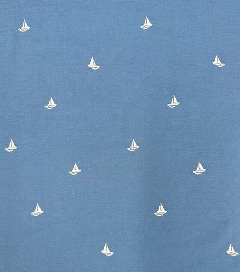 White Embroidered Sail Boats on Cotton Shirting Fabric | JOANN Sail Boats, Shirting Fabric, Sail Boat, Craft Store, Joanns Fabric And Crafts, White Shop, Craft Stores, Old Fashioned, Boats