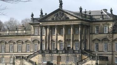 Wentworth Woodhouse: 'The UK's biggest restoration project' - BBC News Wentworth Woodhouse, Buying Investment Property, Stately Homes, Deez Nuts, South Yorkshire, Investment Companies, Stately Home, Classical Architecture, National Trust