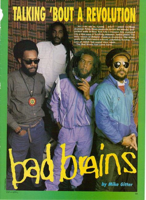 bad brains Bad Brains Poster, Bad Brains, Bad Brain, 80s Punk, Punk Poster, Concert Flyer, Black Punks, Hardcore Punk, Punk Music