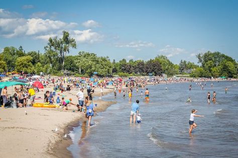 Victoria Beach on Lake Ontario in Cobourg. (Photo courtesy of Linda McIlwain) Victoria Beach, North Carolina Beaches, Kawartha Lakes, Swim Season, Scenic Road Trip, Lake Beach, Summer Getaway, Lake Ontario, North Beach