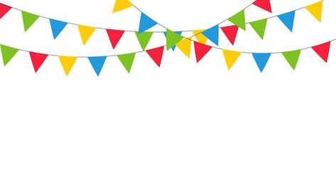 Colorful garland decoration for carnival... | Premium Vector #Freepik #vector #background #banner #vintage #birthday Flying Banner, Vintage Ribbon Banner, Elegant Banners, Banner Sample, Colorful Garland, Carnival Holiday, Happy Birthday Png, Colorful Borders Design, Roll Up Design