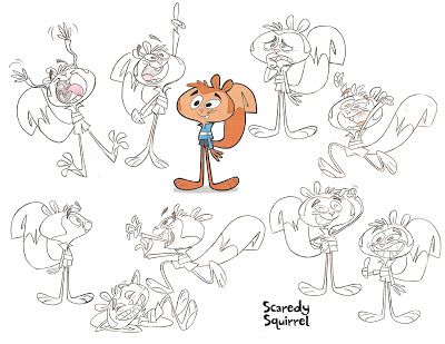 Character Loud House, Matt Ferguson, Action Lines, Scaredy Squirrel, Papercut Design, Character Design Tips, Bts Animation, Animal Action, Fairly Odd Parents