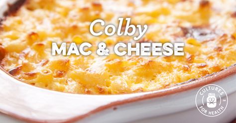 Colby Mac \'N\' Cheese Blue Jean Chef, Easy Mac And Cheese, Cheese Sauce For Pasta, Colby Cheese, Food Video, Colby Jack, Colby Jack Cheese, Baked Mac, Cheese Dishes