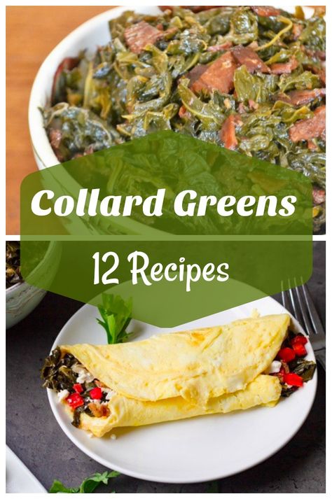 From traditional southern to inventive and creative - here you'll find great ways to cook collard greens. #collardgreens #southernfood #instantpot #greens #newyears #newyearsfoods #collards Collard Green Recipes, Best Collard Greens Recipe, Collard Green Soup, Vegan Collard Greens, Chicken Parm Recipes, Greens Recipes, Southern Collard Greens, Easy Butternut Squash, Collard Greens Recipe