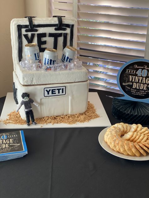 Cooler Cake, Diy Cakes, Yeti Cooler, Diy Cake, Amazing Cakes, Cake