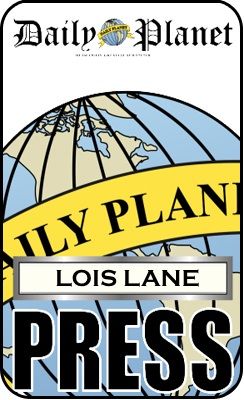 lois lane press badge for halloween :) Lois Lane Costume, Clark Kent Costume, The Daily Planet, Daily Planet, Homecoming Freshman, Couple Costumes, Print Outs, Homemade Costumes, Lois Lane