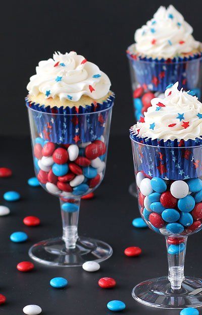 Labor Day Decorations, 4th July Food, Patriotic Treats, Gourmet Burger, Patriotic Food, Patriotic Desserts, 4th Of July Desserts, Fourth Of July Food, Fourth Of July Decor