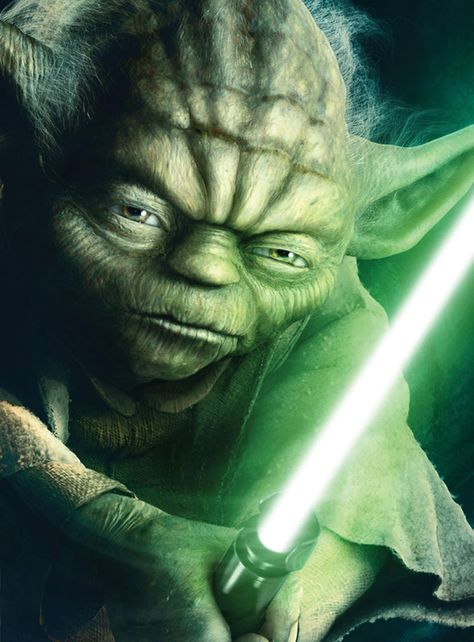 I love this artwork of Yoda. He looks bad ass in it. #starwars #jedi #yoda #lightsaber Yoda Wallpaper, Star Wars Background, Star Wars Character, Bull Elk, Master Yoda, Star Wars Disney, Stars Wars, Star Wars Tattoo, Star Wars Wallpaper