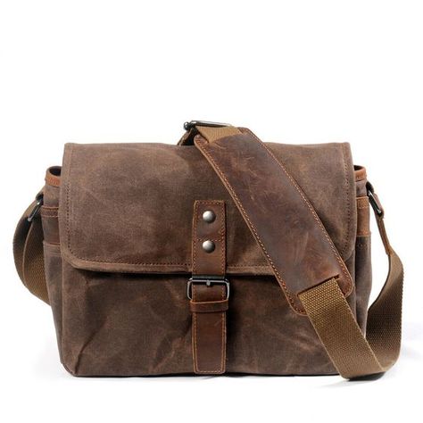 Style: Shoulder/Messenger bag, Cam Material: Canvas&Leather Lining texture: Polyester Applicable gender: male Opening method: zipper&Buckle Style: Business,Casual Color: Dark brown, Dark gray, Army green Size: 30cm*10cm*20cm/11.81"*3.93"*7.87" Weight: 0.65kg Dslr Camera Bag, Photography Bags, Waterproof Camera, Retro Camera, Shoulder Sling, Canvas Crossbody Bag, Leather Messenger Bag, Leather Messenger, Canvas Shoulder Bag