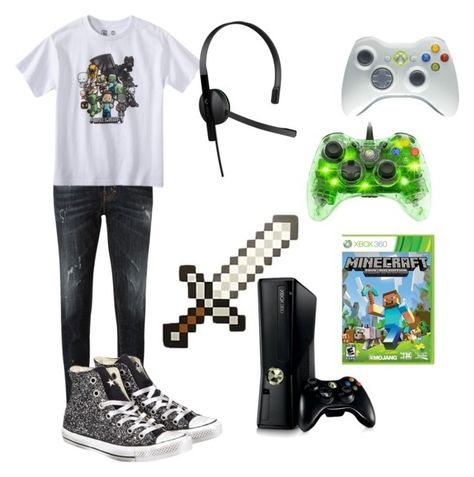 "Teenage Boy Outfit 10" by mimi-minecrafter ❤ liked on Polyvore featuring Dsquared2, Converse, Microsoft, MensFashion, men, minecraft, male and gamer Gamer Boy Aesthetic Outfit, Gamer Outfits Men, Gamer Boy Outfit, Gamer Boys Aesthetic, Boys Aesthetic Outfits, Boys School Outfits, Outfit Polyvore, Gamer Boy, Fashion Boy