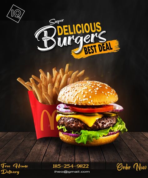 Please support #Creativity #Graphic designer #Design Fast Food Poster, Building Brand, Color Wallpaper Iphone, Color Wallpaper, Food Graphic Design, Food Poster Design, Poster Designs, Food Poster, Brand Awareness