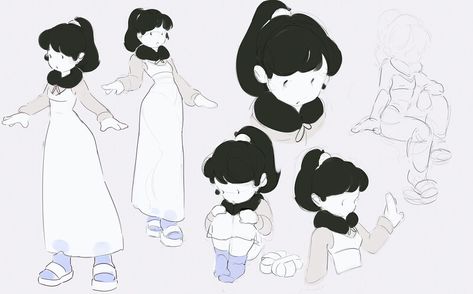 ArtStation - Character Exploration, Viviane Nunes Character Exploration, Art Folder, Arte Inspo, Cute Doodle Art, Character Design Animation, Art Inspiration Drawing, Funky Art, A Name, Art Reference Photos