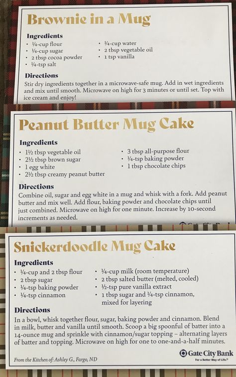 Mug Dessert Recipes, Microwave Mug Recipes, Microwave Dessert, Homemade Cookbook, Single Serving Recipes, Mug Recipes, Easy Baking Recipes Desserts, Easy Snack Recipes, Tasty Baking