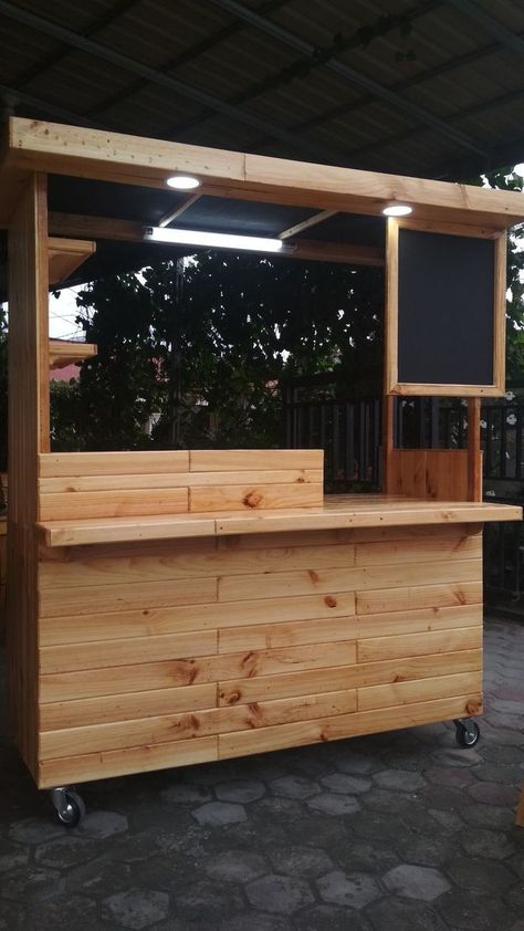 Grill Stand Ideas, Coffee Shop Stall Design, Coffee Carts Ideas Business, Small Stall Design Food, Diy Food Cart Ideas, Farmers Market Drink Stand, Diy Kiosk Stand, Food Cart Ideas Business, Food Stands Ideas