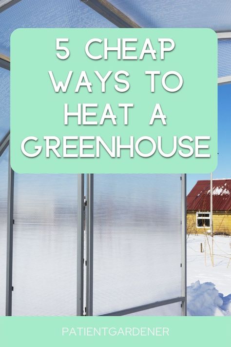 Greenhouse In Winter, Harbor Freight Greenhouse, Raised Veggie Gardens, Cheap Greenhouse, Heating A Greenhouse, Preschool Garden, Diy Greenhouse Plans, Winter Greenhouse, Outdoor Greenhouse